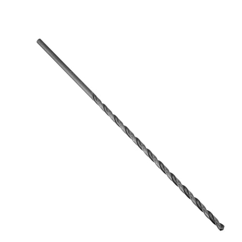 1 Stück Drillforce Tools 4 mm-16 mm x 400 mm OAL HSS M2 brüniert lange Spiralbohrer for die Metallbearbeitung von legiertem Stahl und Gusseisen(8mm 1pc) von MULONGOR