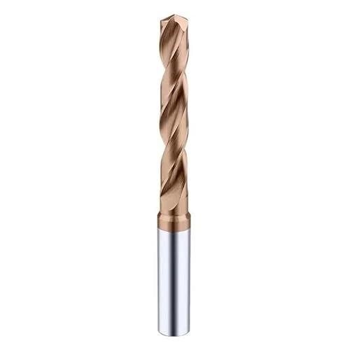 1 Stück Hartmetallbohrer 5 x D mit externer interner Kühlung, innen durch Kühlmittelbohrung, Parallelschaft, 3,1 mm, 16 mm, beschichtet, for CNC-Werkzeugmaschinen(5xD Coolant Hole,13.1 x14x77x124) von MULONGOR