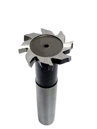 1 Stück T-Nutenfräser for Metall HSS Woodruff Key Seat Router Bit Dicke 1–12 mm Durchmesser 8–50 mm(4mm,28D 16d 90L) von MULONGOR