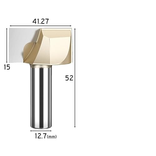 1 stücke Router Bit Reinigung Unten Gerade Flöte Gravur Nut Slot Ende Fräser 1/4 1/2 6 8 Schaft Holz acryl CNC Werkzeuge(1-2x1-5-8) von MULONGOR