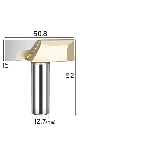 1 stücke Router Bit Reinigung Unten Gerade Flöte Gravur Nut Slot Ende Fräser 1/4 1/2 6 8 Schaft Holz acryl CNC Werkzeuge(1-2x2) von MULONGOR