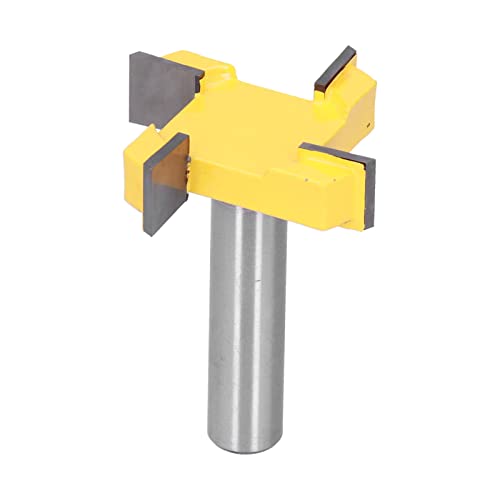 Oberflächen -Router -Bit, 4 Flöte Spitzen -Plattenabflachung CNC Holzbearbeitungsschneider, Planing -Werkzeug für Holz (8mm Muster) von MUNEFE