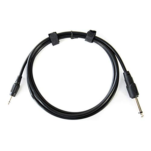 MUSIC STORE Patchkabel, 110 cm, Schwarz, für Modulare Synthesizer von MUSIC STORE