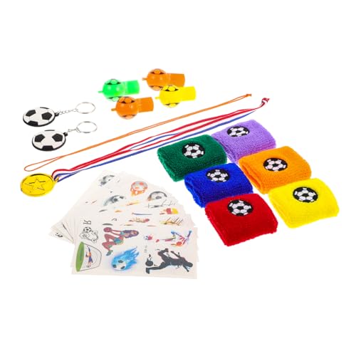 MUSISALY 1 Set Fußball Party Requisiten Fußball Sport Dekoration DIY Fußball Aufkleber Fröhliches Fußball Geschenk Fußball Schlüsselanhänger Fußball Fans Geschenk Fußballspiel von MUSISALY