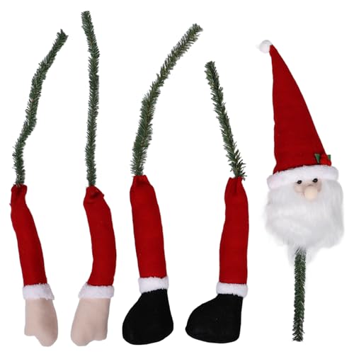 MUSISALY 1 Set Santa Claus Baum Ornament Weihnachten Baum Hängen Für Weihnachten Party Favors DIY Weihnachten Baum Dekorationen Hängen Anhänger von MUSISALY