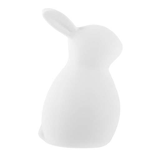 MUSISALY Mini Desktop Ornament Keramik Bunny Figurine Home Decor Ostern Bunny Spielzeug von MUSISALY