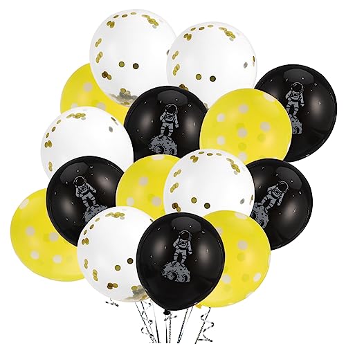 MUSISALY 30St Astronautenballon luftballons balloons party supplies Geburtstagsfeier party sachen Astronauten-Party- weltraum-motto-party-kulisse Partyballons Latexballons Emulsion von MUSISALY