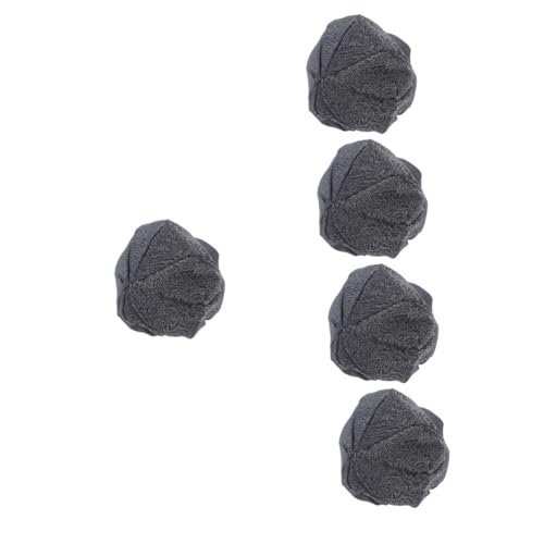 MUSISALY 5st Puppenhut Hut Für Puppen Miniaturhut Kleine Hüte Zum Basteln Miniaturhüte Zarte Kleine Hüte Mall-Hut Kleiner Hut Mini-Miniatur-Hut Entzückende Hüte Mini-Hut Dark Grey Polyester von MUSISALY