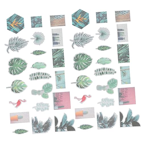 MUSISALY 60St Pocket-Sticker-Pack Skateboard-Aufkleber DIY-Handwerk Scrapbooking Sticker Scrapbook Stickers Etiketten Sammelalbum Zeitschriftenaufkleber Aufkleber für Wasserflaschen Papier von MUSISALY