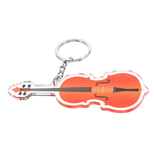 MUSISALY Cello Schlüsselanhänger Schlüsselanhänger Schlüsselanhänger Schlüsselanhänger Charm Schlüsselanhänger Ornament Instrumentenanhänger Schlüsselanhänger Dekorativer von MUSISALY