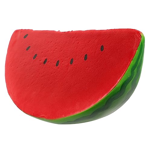 MUSISALY Modell Wassermelone Desktop gefälschte Wassermelone Modelle mit gefälschten Wassermelonenscheiben küchendekoration küchendeco Wassermelonen-Dekor realistische Wassermelonenscheibe von MUSISALY