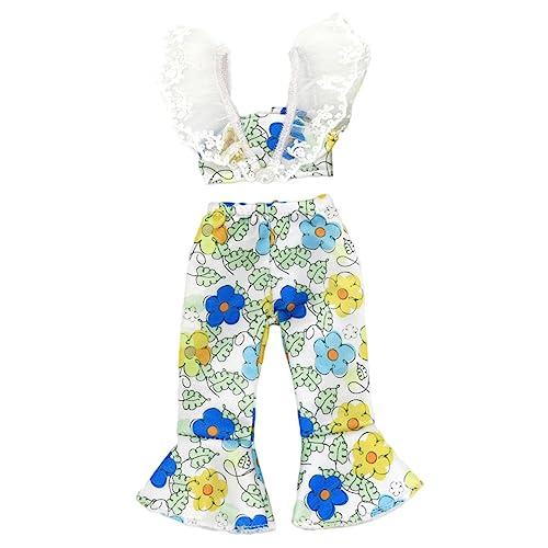 MUSISALY Puppenkleidung Puppen Set puppenspielzeug Puppenkleidchen Puppenhemd Puppenrock Puppen für Mädchen Puppenzubehör Mädchenkleidung Exquisite Puppen-Outfits Kleidung für Puppe Stoff von MUSISALY