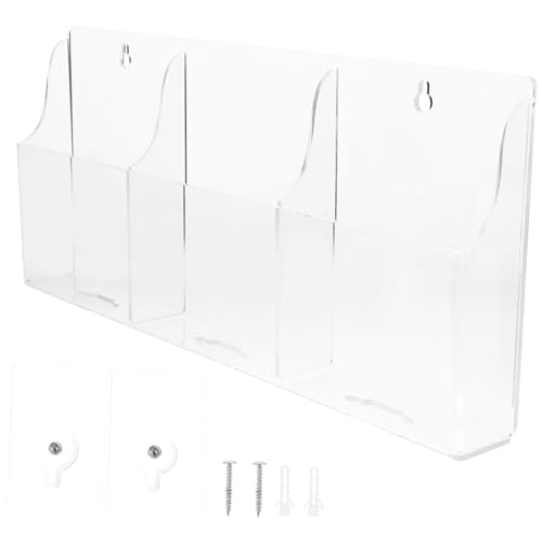 MUSISALY Stanzfreier Wandhalter für Kleinteile Telefonhalterung an der Wand Handyhalterung Handyständer aufbewahrungsdose storage boxes Schlagfreier Telefonständer Handy-Ladehalterung Acryl von MUSISALY