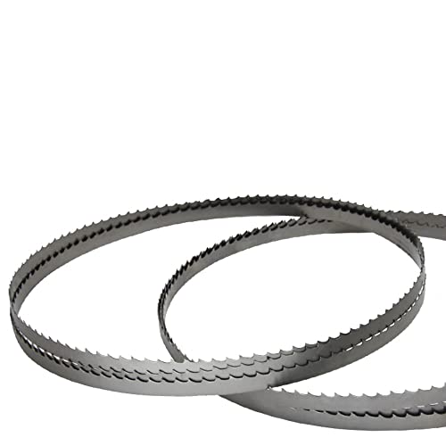 Band mit geschliffenen Zähnen,Geschliffenes Sägeb, Hochleistungs-Bandsägeblatt, 1 Stück 1425 mm, Band 1425 x 6,35 x 0,35 mm(TPI 10) von MYJSYDZ