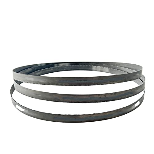 Band mit geschliffenen Zähnen,Geschliffenes Sägeb, Hochleistungs-Bandsägeblatt, 6 Stück, 688 mm x 13 mm, 18 TPI von MYJSYDZ