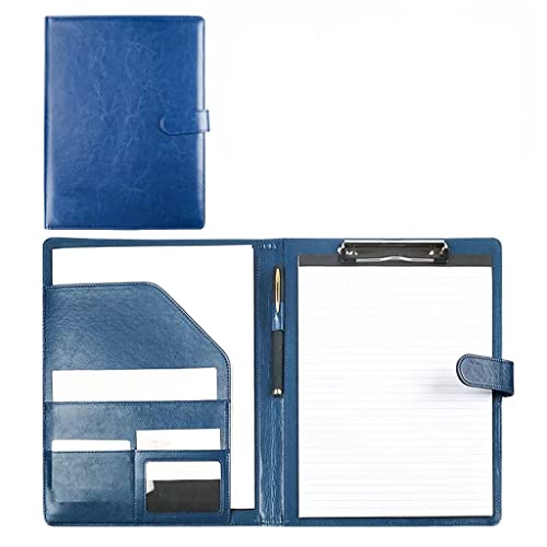 MYRDBT Schreibmappe A4, Padfolio Zwischenablage Ordner Portfolio Für Legal Pad Halter A4 Schreiben Pad Für Business Schule Büro Konferenz Clip Boards von MYRDBT