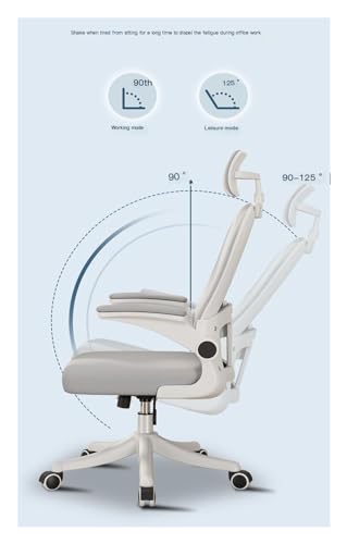 MYVVKIA Ergonomischer Drehstuhl mit Liftfunktion – Schreibtischstuhl für Zuhause, Computerstuhl, atmungsaktiver Bürostuhl aus Netzstoff für Schreibtischstühle im Homeoffice von MYVVKIA