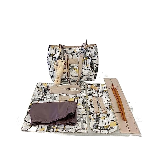 MZSKLW DIY-Ledertaschen-Bausatz Sommer All Style Material Set DIY handgefertigt for Handytasche Handtasche Herstellungsset Handgefertigte(Material Set) von MZSKLW