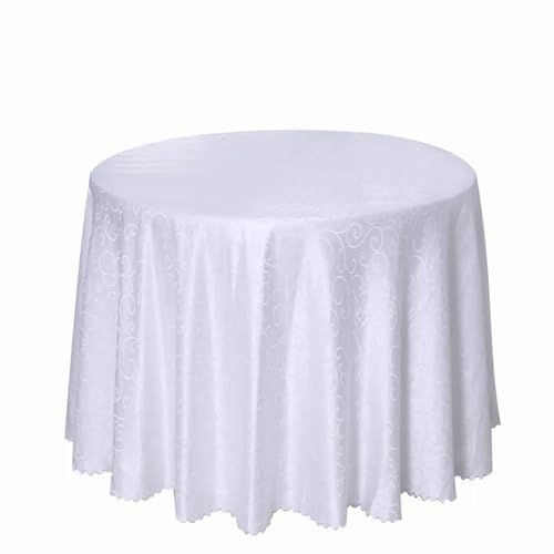 Runde Tischdecke Runde Dekorations-Tischdecke, Polyester-Tischdecke mit Muster for Esstische, Bankette, Hotel-Buffet-Partys, Hochzeiten Tischdecke Outdoor von MZSKLW