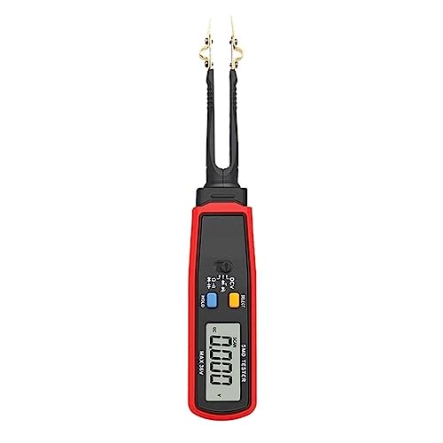 MZZYG Multimeter Tester Digitale Pinzette, Intelligenter SMD-Tester, Elektrisches Multimeter, Widerstand, Kapazität, Kontinuität, Diodenprüfgerät Präzision Sicher(UT116C) von MZZYG