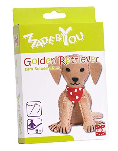 Made by You 13032 Golden Retriever, Beige von Made by You