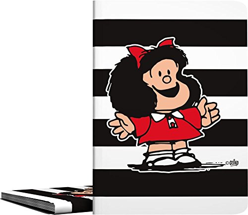 Grafoplás 01332148-carpeta Hüllen A4 verschweißt, Streifen Mafalda, 30 Hüllen transparent von Mafalda