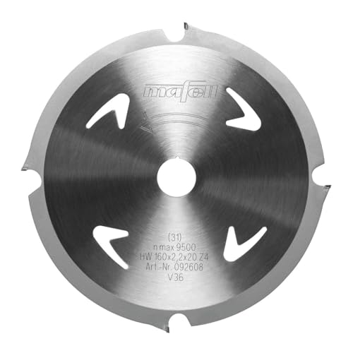 Mafell Sägeblatt-DT, 160 x 1,6 / 2,2 x 20 mm, Z 4, FZ, Abrasive Materialien Mafell Sägeblatt-DT, 160 x 1,6 / 2,2 x 20 mm, Z 4, FZ, Abrasive Materialien von Mafell