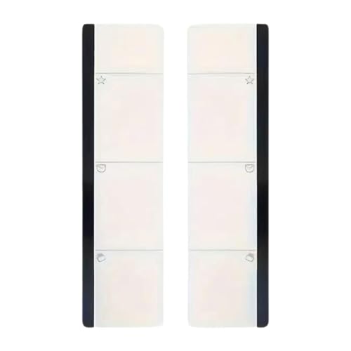 MagiDeal 2Pcs Computer Memo Boards Pads Tragbare Bildschirm Montiert Einfache Praktische Hause Arbeitsbereich Erinnerungen Haftnotizen Halter, Flacher Typ von MagiDeal