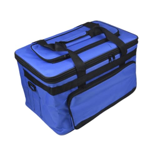 MagiDeal Art Supply Storage Bag Travel Baste Backer, L Blue von MagiDeal