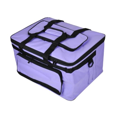 MagiDeal Art Supply Storage Bag Travel Baste Backer, XL Lila von MagiDeal