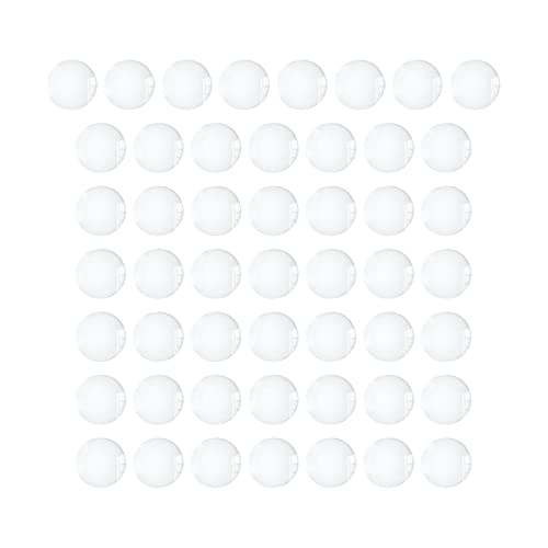 MagiDeal Glas-Cabochons, Kuppelfliesen, Cabochons, Scrapbook-Perlen, halbrund, flache Rückseite, für die Schmuckherstellung, für Armbänder, 14mm 50St von MagiDeal