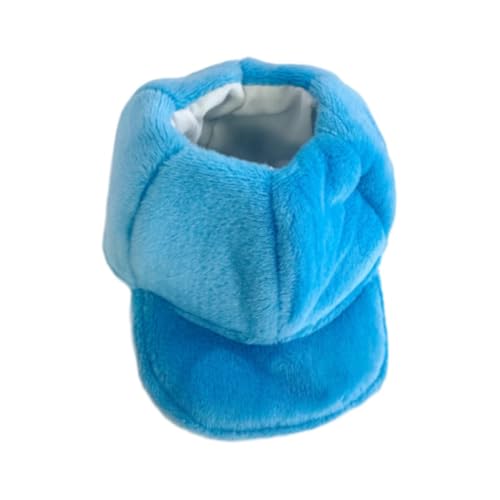 MagiDeal Mini-Puppenhut, 15 cm, Plüschhut, bezaubernd, Rollenspiel, bequemes, stylisches Anzieh-Puppenzubehör für Kinder, Anhängerpuppe, Blau von MagiDeal