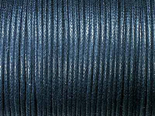 Magic and Arts Baumwoll Schmuckband 2mm Marine-blau standard von Magic and Arts