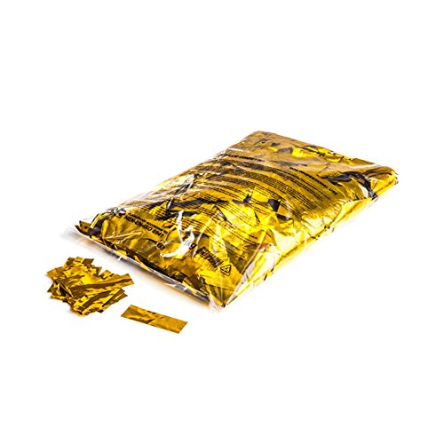 MagicFX Metallic Confetti Rectangles 55x17 mm Gold - Konfetti von MagicFX