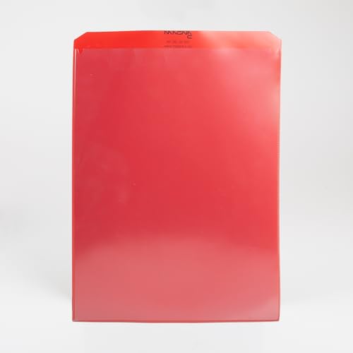 Magna-C® Magnettasche vollflächig magnetisch | 220 x 300 mm | DIN A4 | Ideal zur Dokumentenaufbewahrung (Rot) von Magna-C