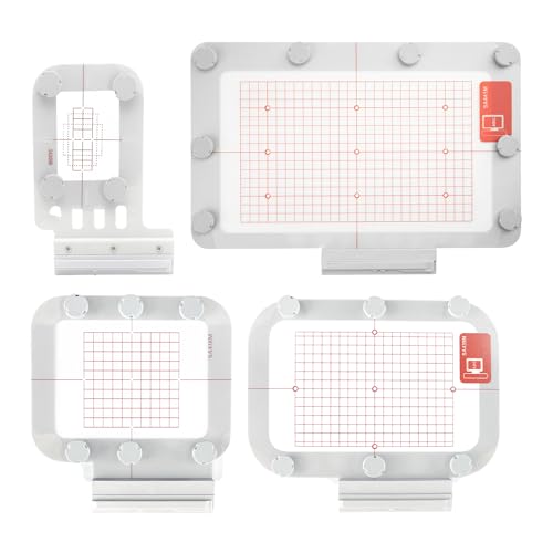 MagnaHoop Magnetisches Reifen-Set für Brother Innovis NQ1700E NQ1600E NQ1400E NQ3600D Dream Machine 2 VE2200 4000D 1500D V7 V5 VM5200 und Babylock, Metall-Magnet-Stickmaschine Schärpe Rahmen von MagnaHoop