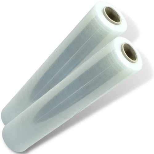 2 Rollen Stretchfolie Transparent Folie Für Möbel 23my Rollen 500mm Breit 300m Länge Palettenfolie Handfolie Wickelfolie Verpackungsfolie Umzugsfolie von Magnet-Kauf