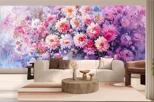 Diamond Painting Frühling Diamond Painting Groß XXL (90 x 40 cm), 5D Diamant Malerei Bilder Kinder DIY Malen Nach Zahlen Erwachsene Geschenke Set, Puzzle Stickerei Dimond Art für Wand Deko Blumen h90 von Mahoxua