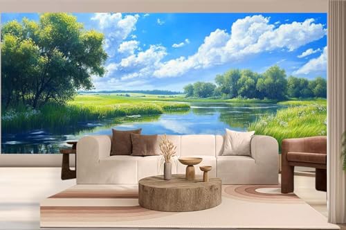 Diamond Painting Frühling Malen Nach Zahlen Erwachsene Landschaft Diamant Painting Bilder Kinder, 5D DIY Crystal Arts Basteln Erwachsene Puzzle Bilder Kreativ Set, Home Deko Wohnzimmer 40 x 70 cm h87 von Mahoxua