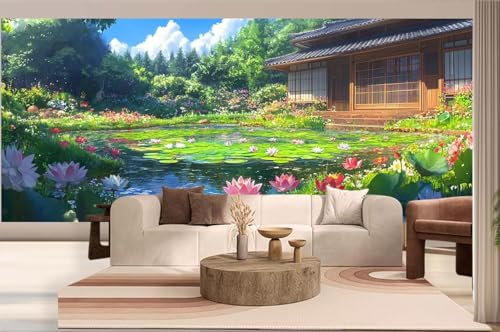 Diamond Painting Landschaft Malen Nach Zahlen Erwachsene Cartoon Diamant Painting Bilder Kinder, 5D DIY Crystal Arts Basteln Erwachsene Puzzle Bilder Kreativ Set, Home Deko Wohnzimmer 50 x 110 cm h229 von Mahoxua