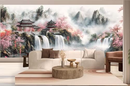 Diamond Painting Landschaft Malen Nach Zahlen Erwachsene Japan Diamant Painting Bilder Kinder, 5D DIY Crystal Arts Basteln Erwachsene Puzzle Bilder Kreativ Set, Home Deko Wohnzimmer 50 x 110 cm h257 von Mahoxua