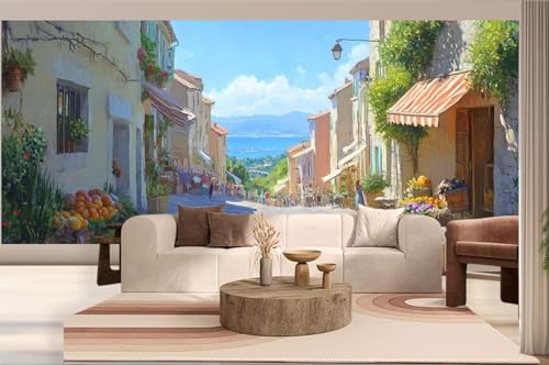 Diamond Painting Landschaften Diamond Painting Groß XXL (200 x 90 cm), 5D Diamant Malerei Bilder Kinder DIY Malen Nach Zahlen Erwachsene, Puzzle Stickerei Dimond Art für Zuhause Wand Deko Italien h276 von Mahoxua