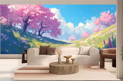 Diamond Painting Szenerie Malen Nach Zahlen Erwachsene Cartoon Diamant Painting Bilder Kinder, 5D DIY Crystal Arts Basteln Erwachsene Puzzle Bilder Kreativ Set, Home Deko Wohnzimmer 50 x 110 cm h231 von Mahoxua