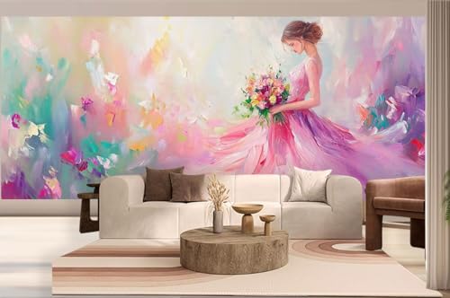 Diamond Painting Weinlese Malen Nach Zahlen Erwachsene Prinzessin Diamant Painting Bilder Kinder, 5D DIY Crystal Arts Basteln Erwachsene Puzzle Bilder Kreativ Set, Home Deko Wohnzimmer 50x120 cm h291 von Mahoxua