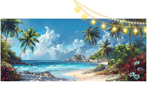 Diamond Painting Cartoon Diamond Painting Groß XXL 90x40 cm, 5D Diamant Painting Bilder Landschaft Malen Nach Zahlen Erwachsene Anfänger Basteln Crystal Strass Stickerei Malerei Kit, Home Decor m651 von Mailielie