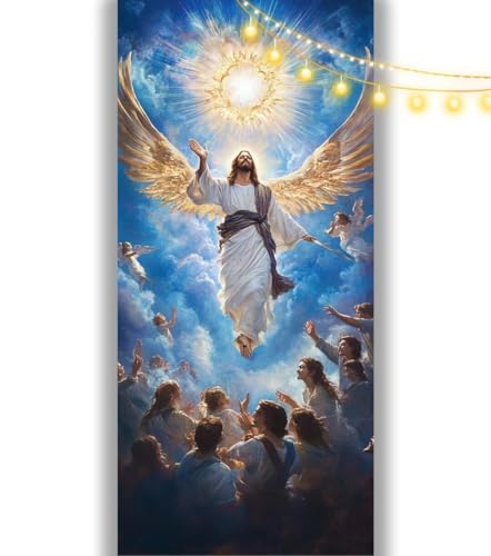 Diamond Painting Jesus Diamond Painting Groß XXL 100 x 50 cm, 5D Diamant Painting Bilder Liebe Malen Nach Zahlen Erwachsene Crystal Strass Stickerei Malerei Kit, Home Decor Geschenk für Mädchen ll1119 von Mailielie