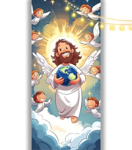 Diamond Painting Jesus Diamond Painting Groß XXL 150 x 60 cm, 5D Diamant Painting Bilder Lieblich Malen Nach Zahlen Erwachsene Crystal Strass Stickerei Malerei, Home Decor Geschenk für Mädchen ll1123 von Mailielie