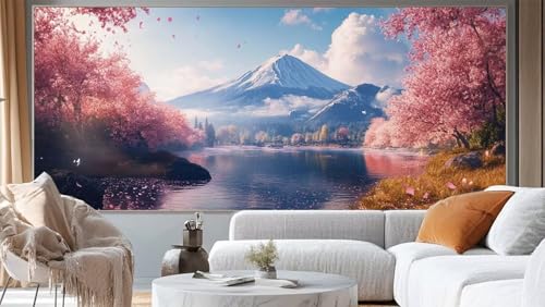 Diamond Painting Landschaft Diamond Painting Groß XXL 120 x 60 cm, 5D Diamant Painting Bilder Japan Malen Nach Zahlen Erwachsene Crystal Strass Stickerei Malerei, Home Decor Geschenk für Mädchen ll153 von Mailielie