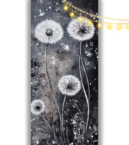 Diamond Painting Löwenzahn Diamond Painting Groß XXL 180 x 90 cm, 5D Diamant Painting Bilder Blume Malen Nach Zahlen Erwachsene Crystal Strass Stickerei Malerei, Home Decor Geschenk für Mädchen ll1029 von Mailielie