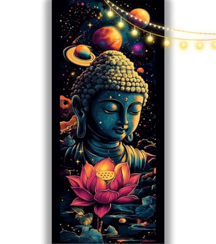 Diamond Painting Mysterium Diamond Painting Groß XXL 100 x 50 cm,5D Diamant Painting Bilder Buddha Malen Nach Zahlen Erwachsene Crystal Strass Stickerei Malerei,Home Decor Geschenk für Mädchen ll1079 von Mailielie